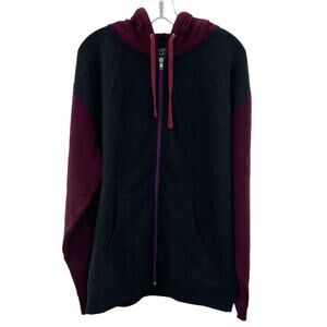 PAX Expo men’s graphic spell out fleece lined full zip hoodie jacket sweatshirt